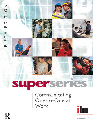 cover image of Communicating One-to-One at Work